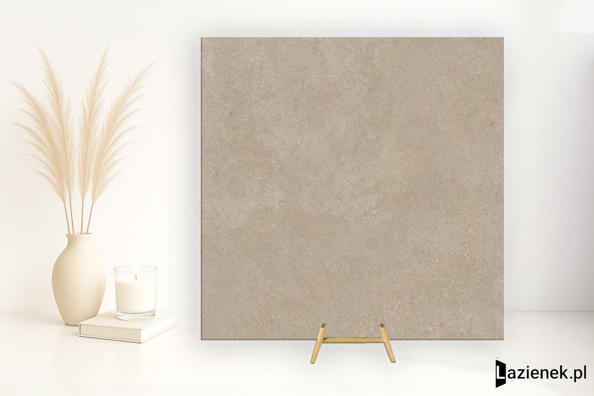 Casalgrande Padana Lithos Beige połaczenie mat-poler 60x60 cm gr. 9 mm - płytka rektyfikowana/18740128